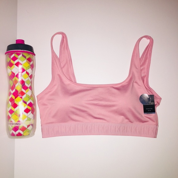 Medium pink Victoria’s Secret sports bra. - Picture 1 of 2